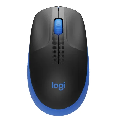 Mouse inalambrico LOGITECH M190 USB Negro/Azul