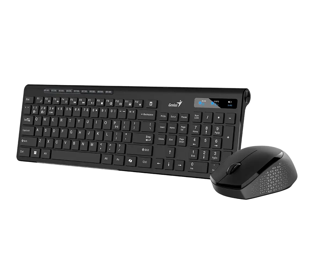 Teclado y Mouse Inalambrico GENIUS BLUETOOTH SlimStar 8230 2.4GHz