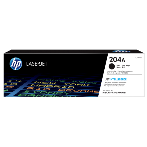 Toner Original HP HEWCF510A 204A (M154NW/M18) NEGRO