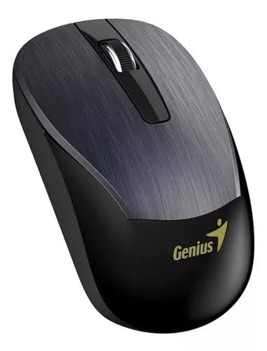 Mouse inalambrico GENIUS ECO-8015 Iron Gris RECARGABLE