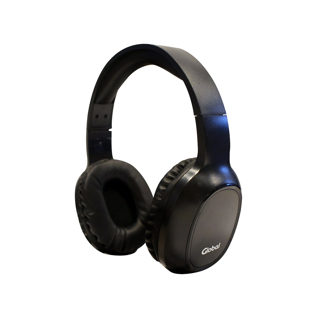 Auricular on ear Global EPBL027BLACK Bluetooth