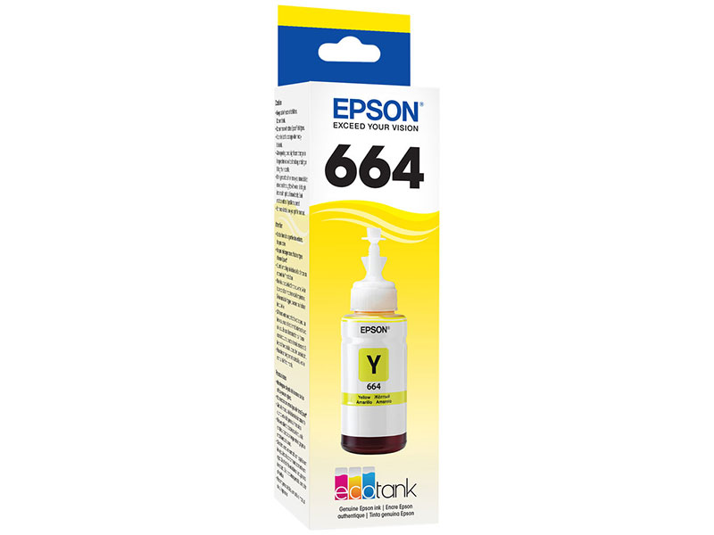 Botella Tinta Original EPSON T664420-AL Amarillo