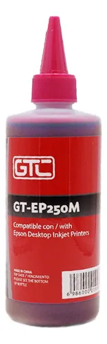 Botella Tinta Alternativa EPSON 250ml GTC (M) Magenta