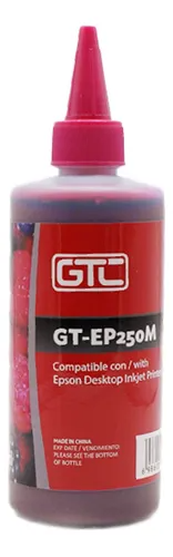 Botella Tinta Alternativa HP 250ml GTC (M) Magenta