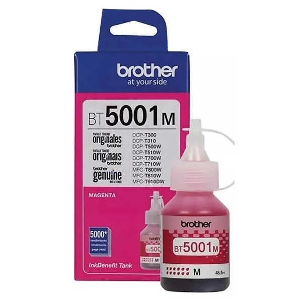 Botella Tinta Original BROTHER  BT5001M
