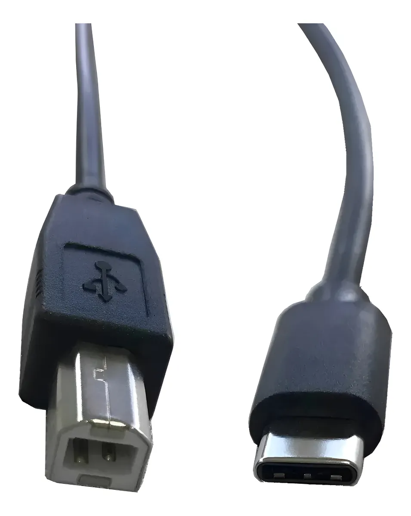 Cable USB 2.0 (C/B) M / M - 1.xMts