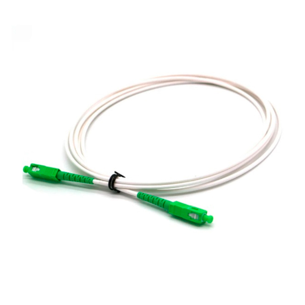 Cable de red Fibra Optica Patchcord   3.0Mts (SC/APC a SC/APC)