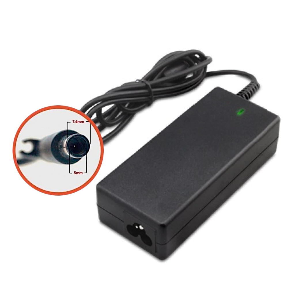 Cargador SHURE (SH-CNF90W-3) 90w 19.0v 4.74a TIP 7.4x5.0mm Pin inside (HP/COMPAQ)