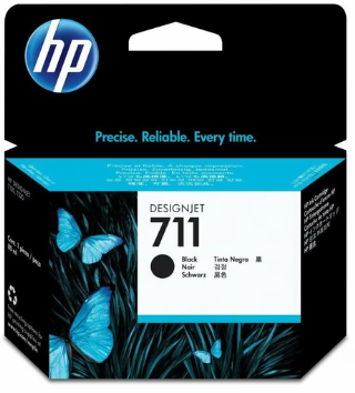 Cartucho Original HP 711 HEWCZ133A Negro 80ml