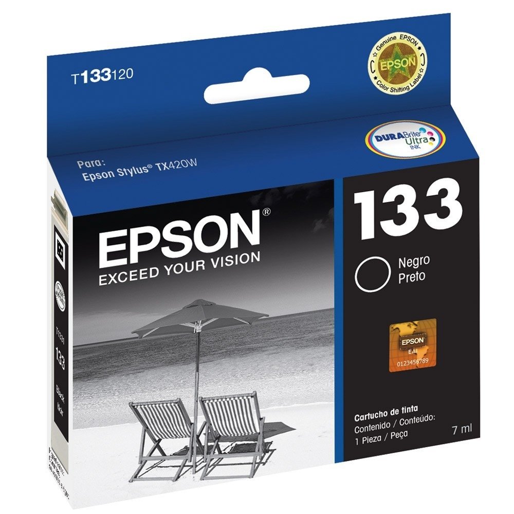 Cartucho EPSON T133120-AL Negro