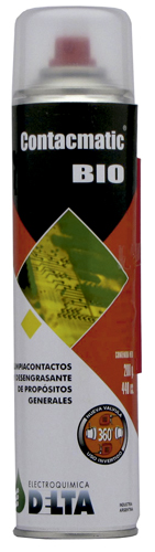 DELTA Contacmatic BIO , limpiacontactos de propósitos generales 230cc / 145g (CB)
