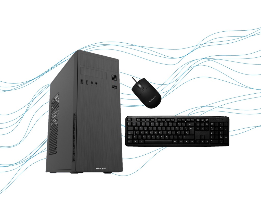 Gabinete KELYX LC728-20 Fuente 500w T/M/P