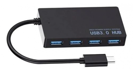 Hub Tipo C a USB 3.0 4 Puertos