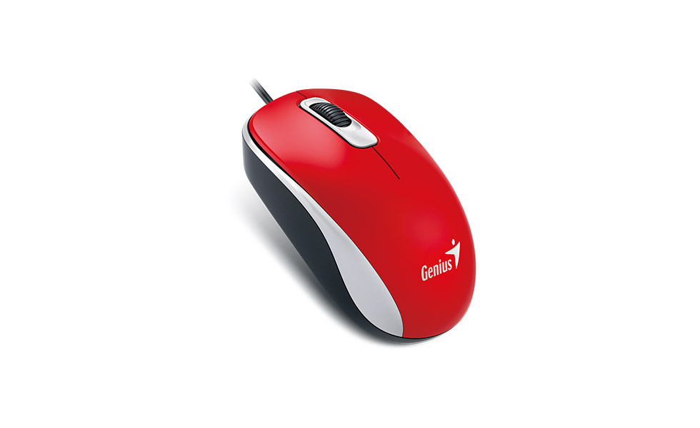 Mouse USB Genius DX-110 Rojo