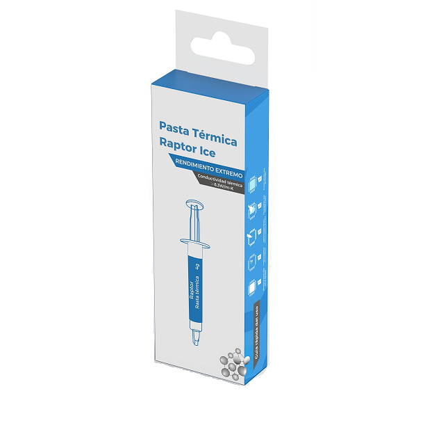 JERINGA Pasta Termica Raptor Ice Conductividad Termica 8.3W/m-K RAPTOR