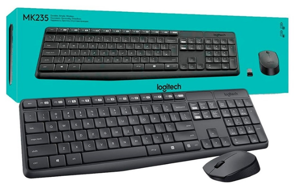 Teclado y Mouse Inalambrico LOGITECH MK235