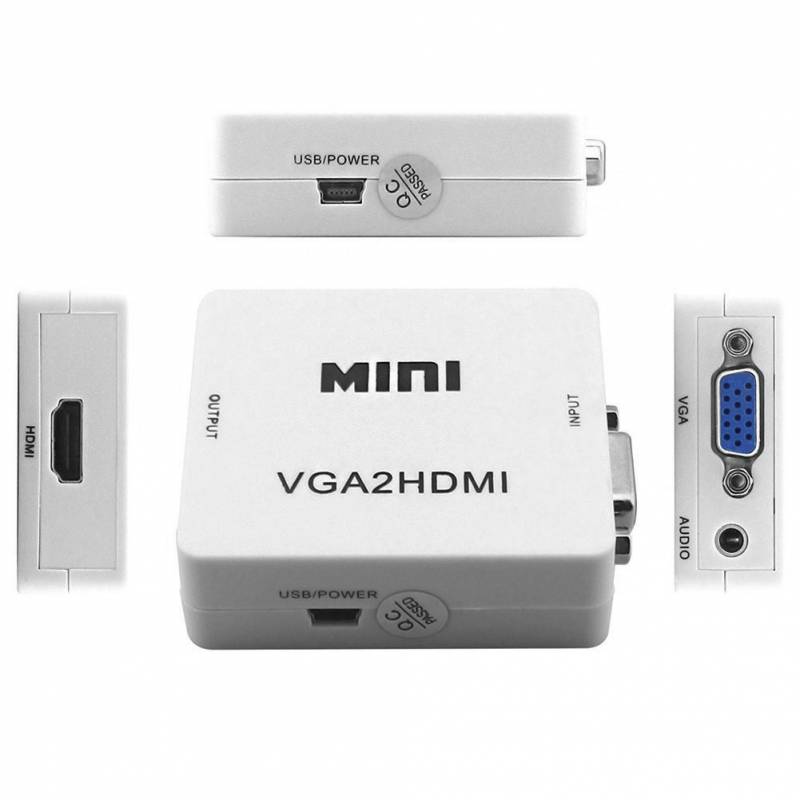 Adaptador HDMI (A / DB15) H - H *VGA2HDMI