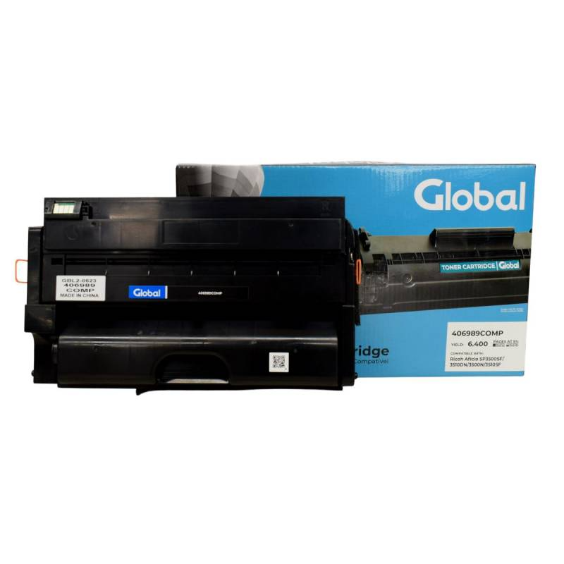 Toner Alternativo para RICOH 406465 406989 406593 406591 406589 SP 3500 XA SP 3400 HA 6.4k