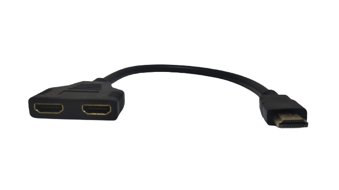 Adaptador HDMI Splitter (HDMI*1 / HDMI*2) M - H