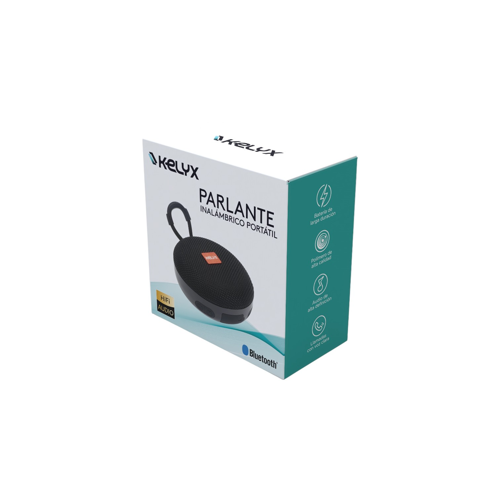 Parlante Inalámbrico Bluetooth 1 altavoz 5W redondo TWS MicroSD / USB - KELYX