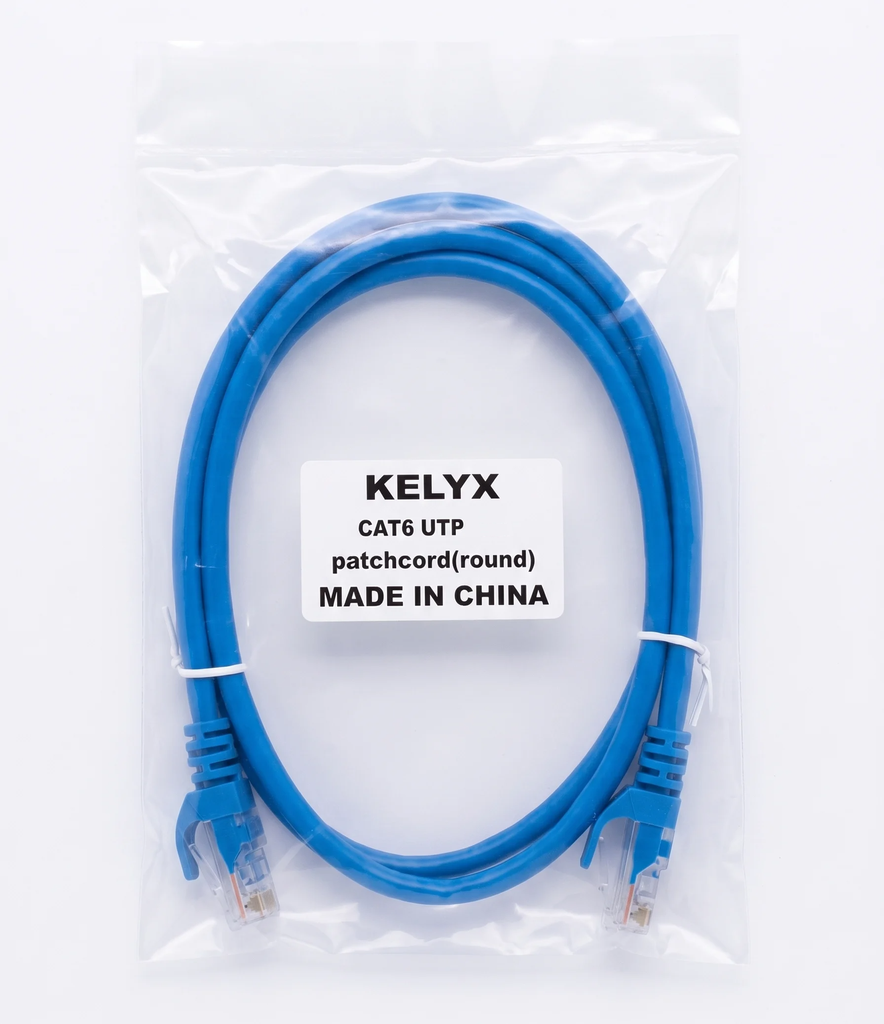 Cable de red UTP Cat 6 Patchcord   2.0Mts KELYX
