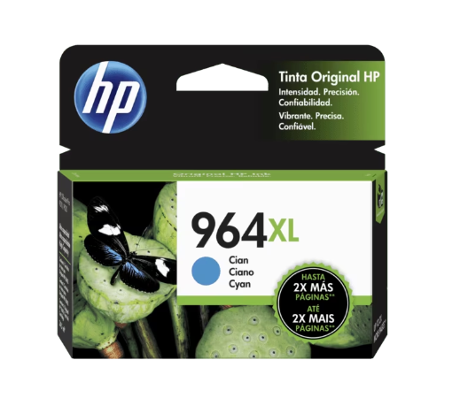 Cartucho Original HP 3JA54AL 964XL Cyan