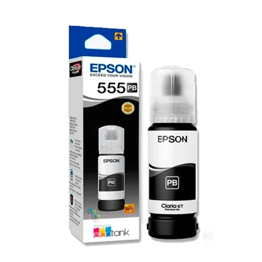 Botella Tinta Original EPSON T555120-AL Negro