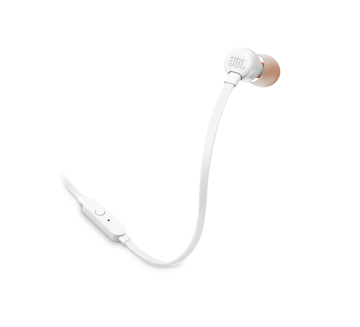 Auricular in ear JBL T110 c/microfono WHT