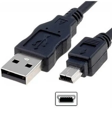 Cable USB 2.0 (A/Mini) M / M - 5p - 1.xMts