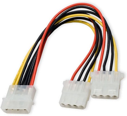 Cable adaptador Power Molex a Molex Doble (H M)