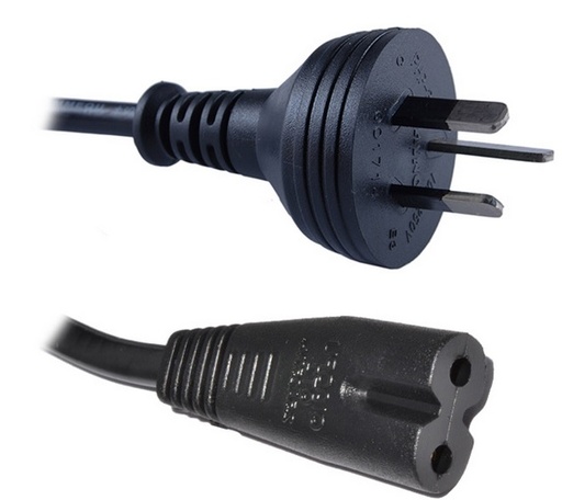 Cable de POWER 220V Tipo 8 - 1.xMts