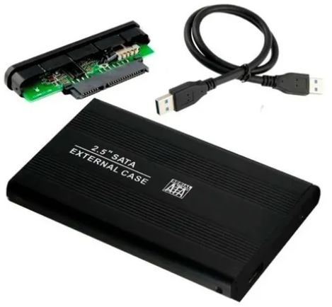 Caja Externa USB 3.0 para discos 2.5 Sata