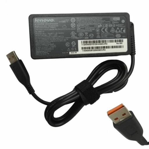 Cargador ORIGINAL 40w 20.0v 2.00a TIP USB A Naranja