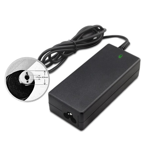 Cargador ORIGINAL 65v 19.5v 3.33a TIP 4.8x1.7mm *6511