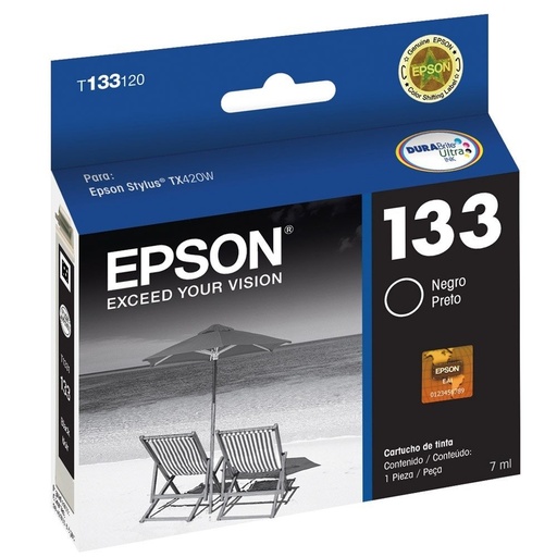 Cartucho EPSON T133120-AL Negro