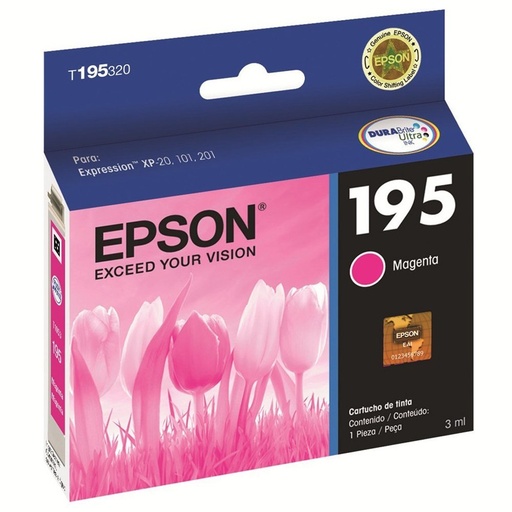 Cartucho EPSON T195320-AL Magenta