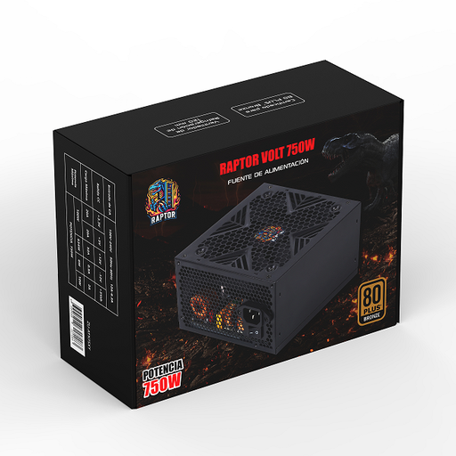 Fuente ATX 80+ 650w RAPTOR Bronze