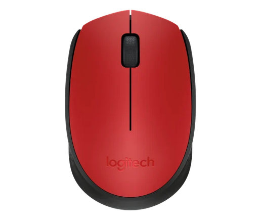 Mouse inalambrico LOGITECH M170 USB Rojo
