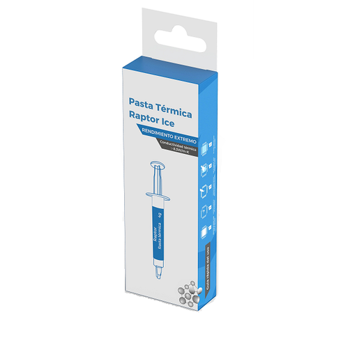 JERINGA Pasta Termica Raptor Ice Conductividad Termica 8.3W/m-K RAPTOR