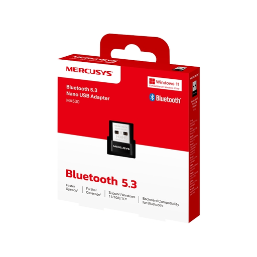 Adaptador Bluetooth USB 5.4 Nano Mercusys MA530