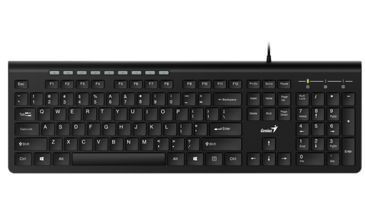 Teclado USB Genius Slimstar 230 II Negro