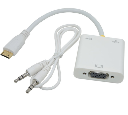Adaptador HDMI (A / DB15) M - H c/audio c/cable