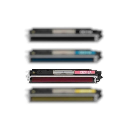 Toner Alternativo para HP COLOR CE311A CF351A (126A/130A) Cian