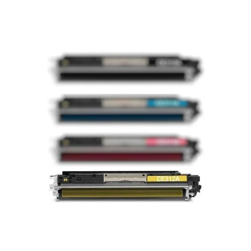 Toner Alternativo para HP COLOR CE312A CF352A (126A/130A) Amarillo