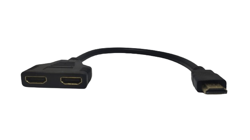 Adaptador HDMI Splitter (HDMI*1 / HDMI*2) M - H
