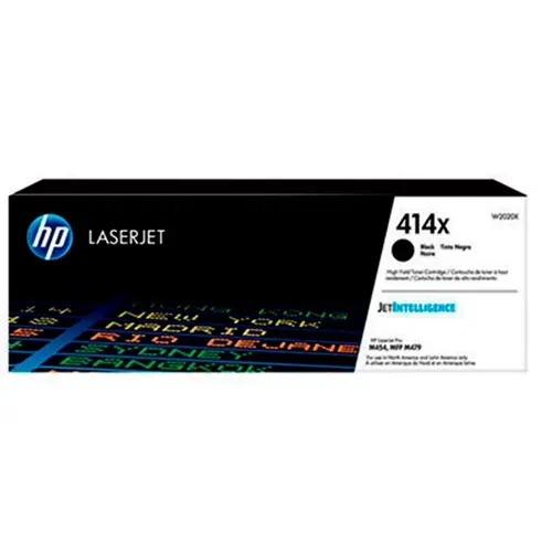 Toner Original HP 414X W2020X Negro