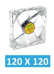 Ventilador 120x120x25 4pines con Luz