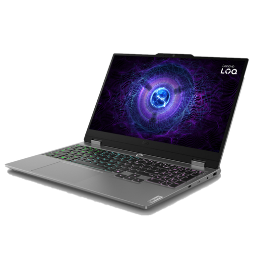 Notebook 15" - Core™ i5 12450HX  - 16GB(2x8GB) DDR5 4800Mhz - 512GB NVME - RTX3050 6GB GDDR6 LENOVO LOQ 15IAX9