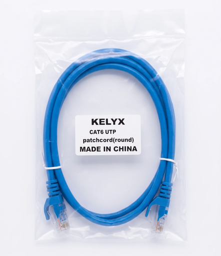 Cable de red UTP Cat 6 Patchcord   2.0Mts KELYX