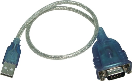 Adaptador USB 2.0 (A / DB9) M - H Serie/Rs232 Manhattan